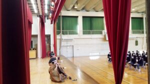雅楽の演奏