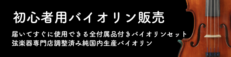 初心者用バイオリン販売