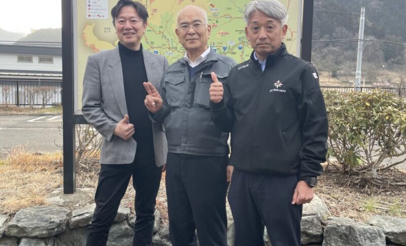 片山右京さんと南牧村